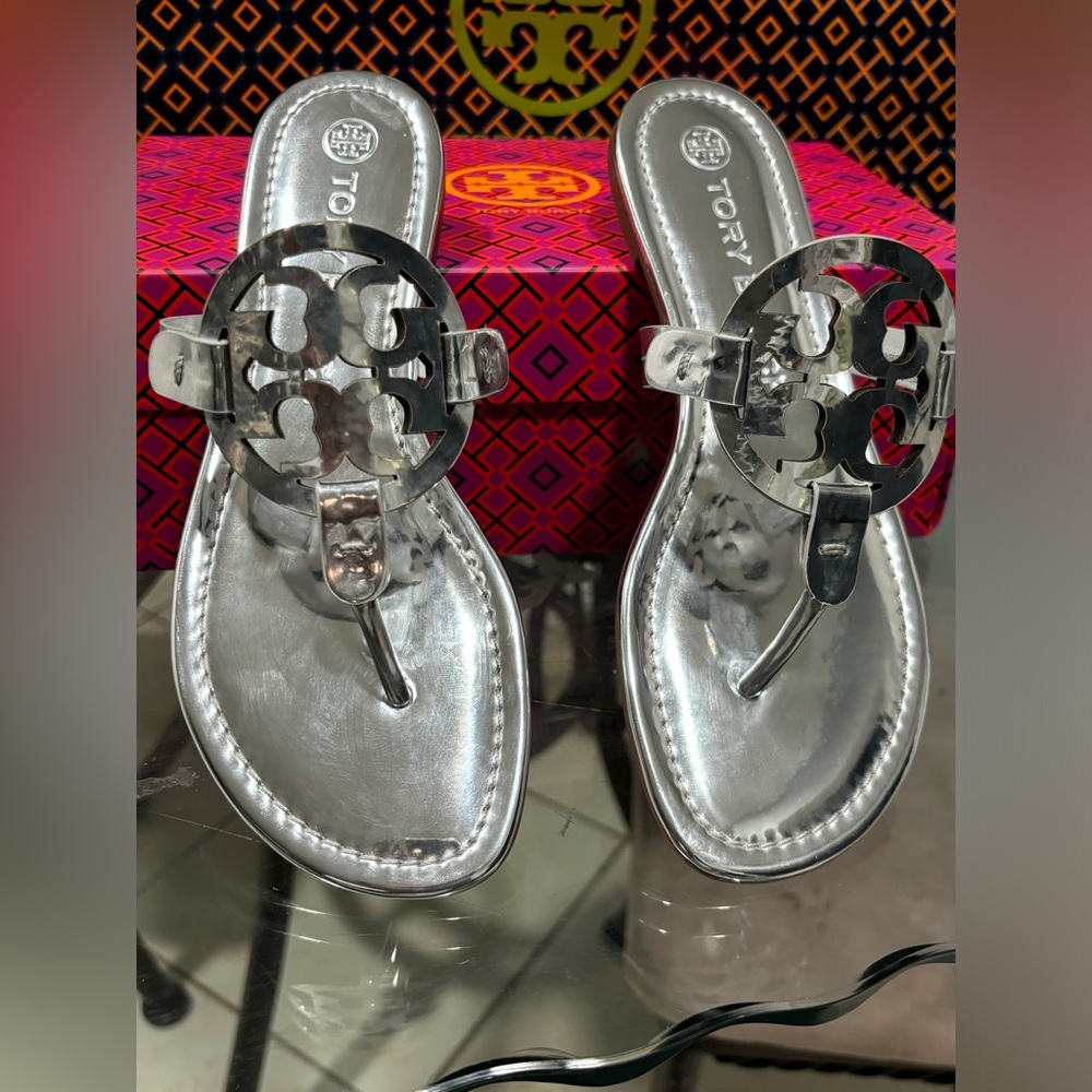 Silver Tory Burch millers